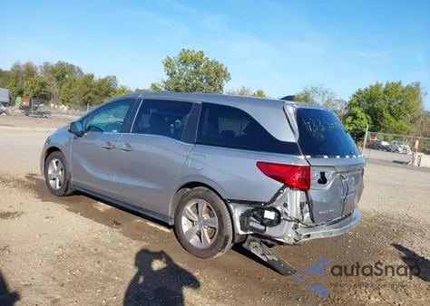 2018 Honda Odyssey Ex-L z USA, uszkodzony, nr VIN 5FNRL6H71JB083993